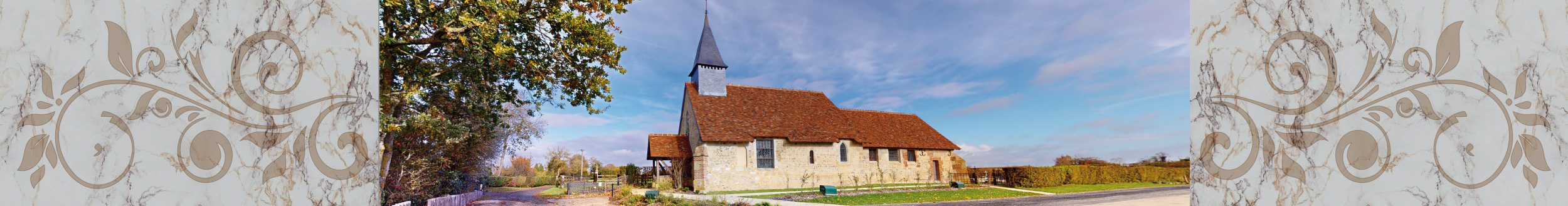 l'église de la Pommeraye ; vue de l'extérieur