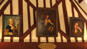 l'église de la Pommeraye :  les tableaux