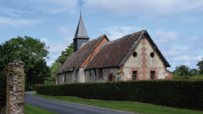  l'église de la Pommeraye : avant ...